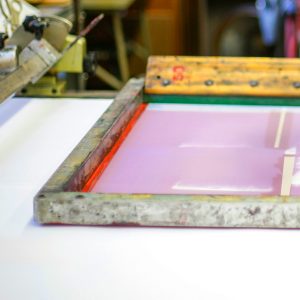Atelier de sérigraphie